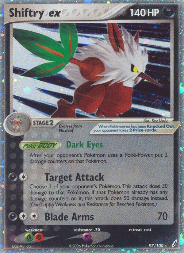 Shiftry ex - 97/100 (PK) Ultra Rare - Light Play Holofoil
