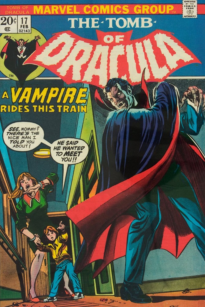 TOMB OF DRACULA (1972 Series) #17 (6.5) Blade Bitten by Dracula
