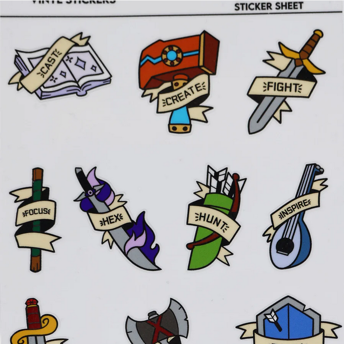 Class Action Sticker Sheet