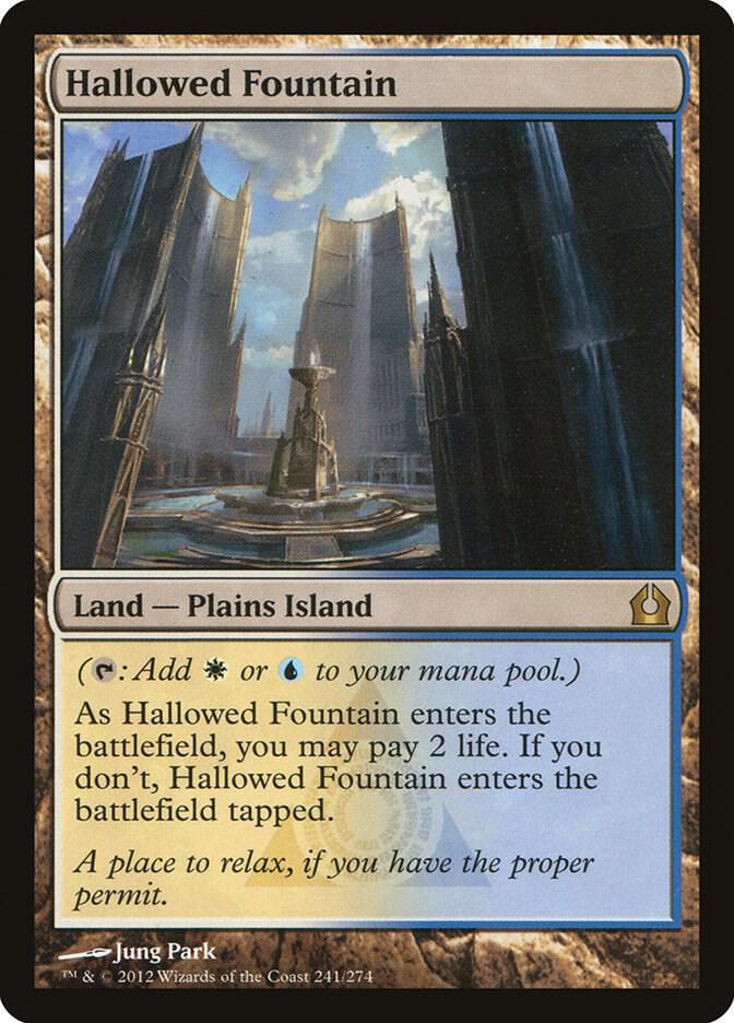 Hallowed Fountain (RTR-R) Light Play