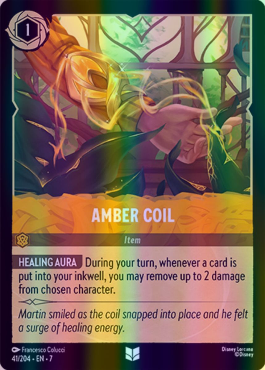 Amber Coil (Archazia's Island - 041/204) Uncommon