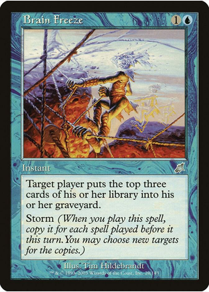 Brain Freeze (SCG-U-FOIL) Light Play