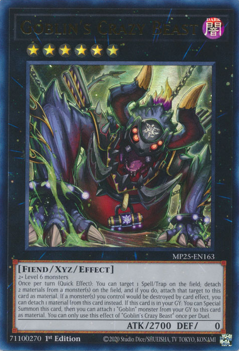 Goblin's Crazy Beast (MP25-EN163)