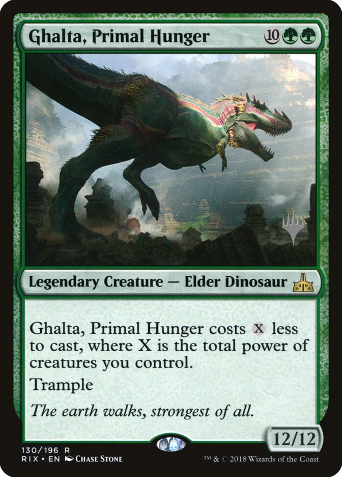 Ghalta, Primal Hunger (RIX-R-FOIL)