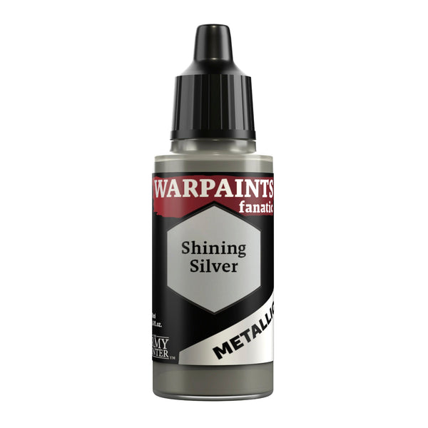 The Army Painter: Warpaints Fanatic Metallic -  Shining Silver (18ml/0.6oz)