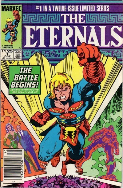 The Eternals (1985 Series) #1-12 (6.0) Complete Series (Comic bundle)
