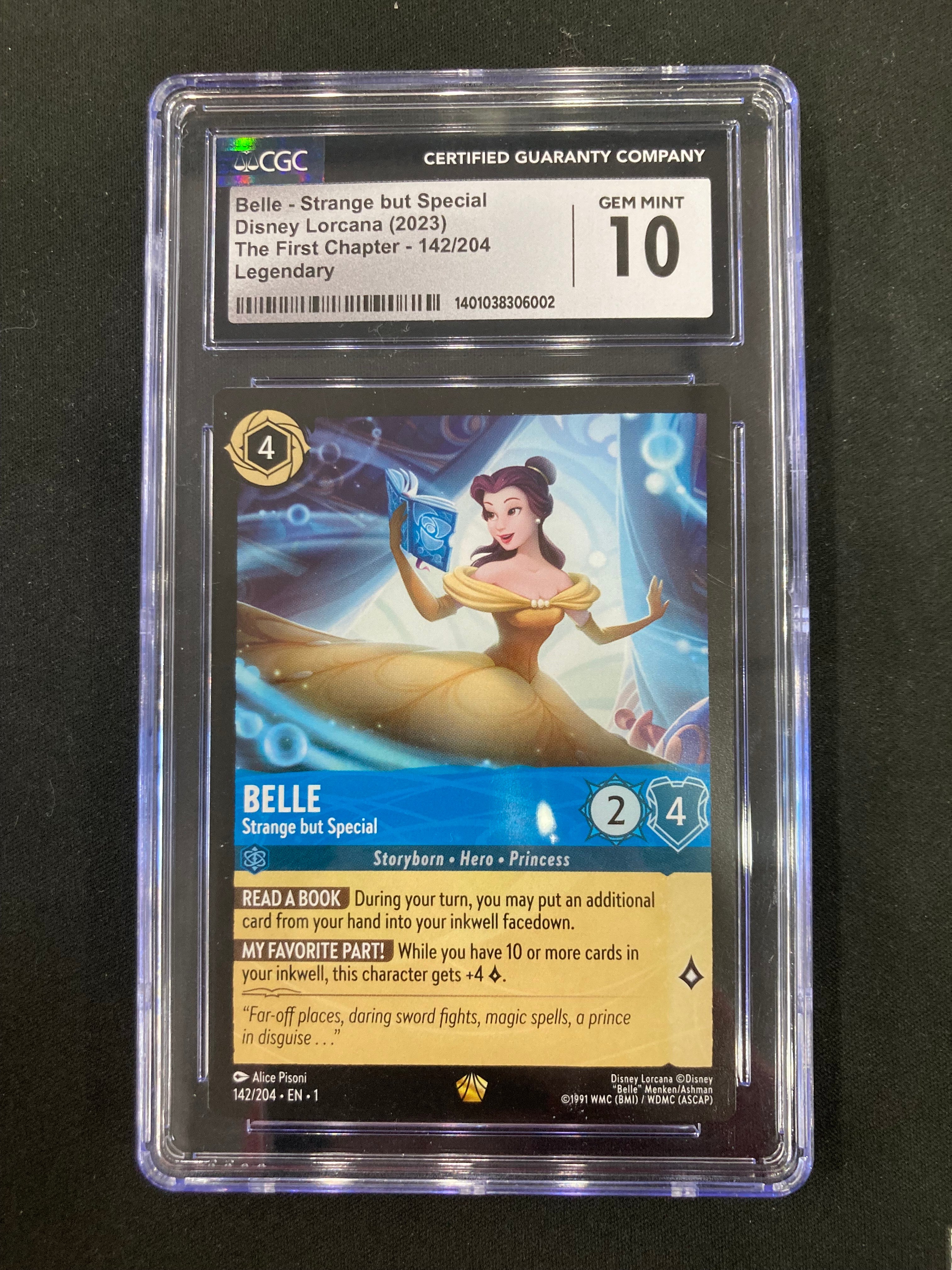 Belle Strange but Special Legendary 142/204 EN 1 - Near Mint (Graded - CGC-10)