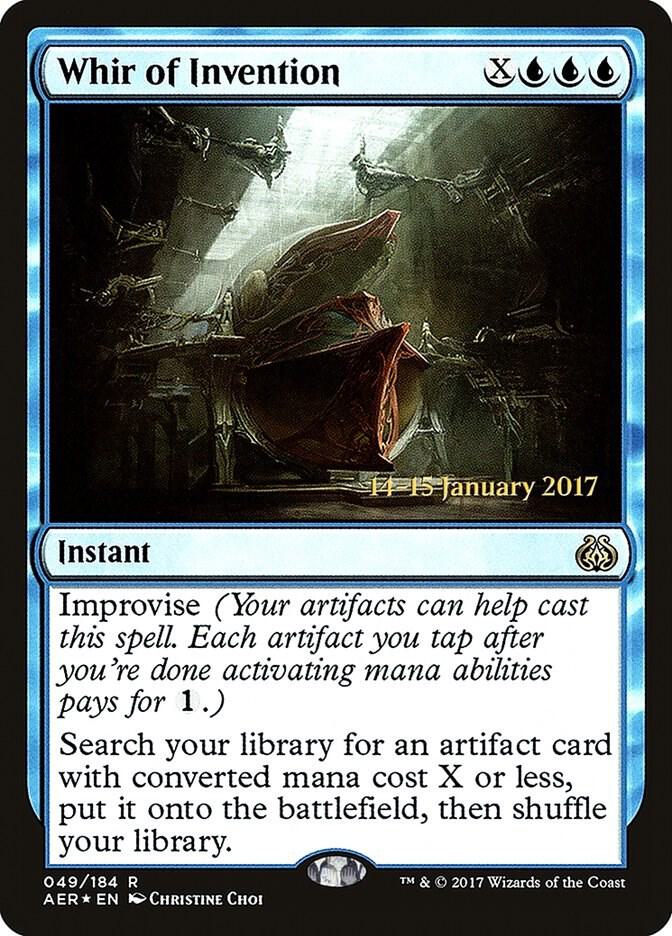 Whir of Invention (AER-R-PRE) Light Play