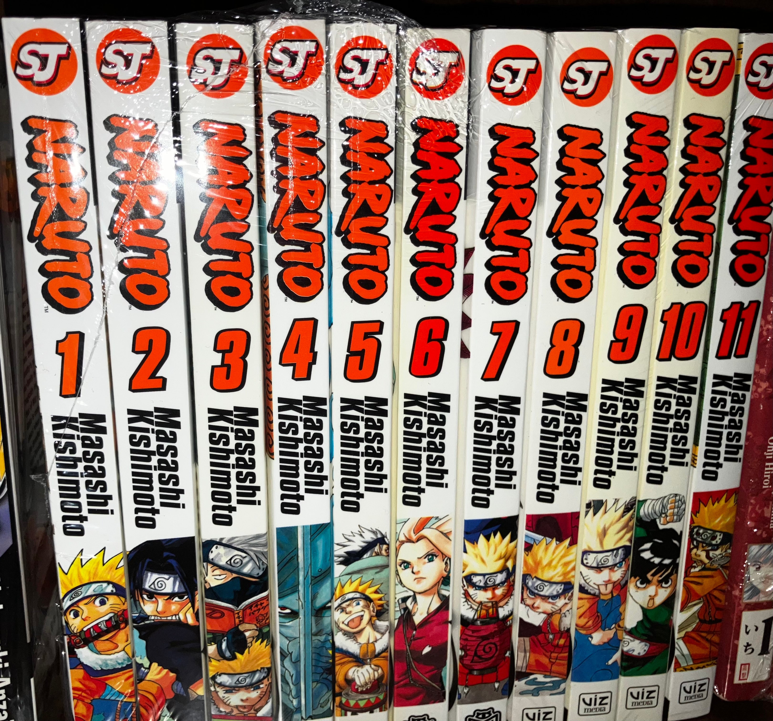 Naruto: Manga Lot Vol. 1-11 (USED)