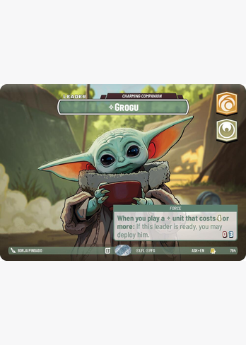 Grogu - Charming Companion (Showcase) (ASH-R) - Near Mint