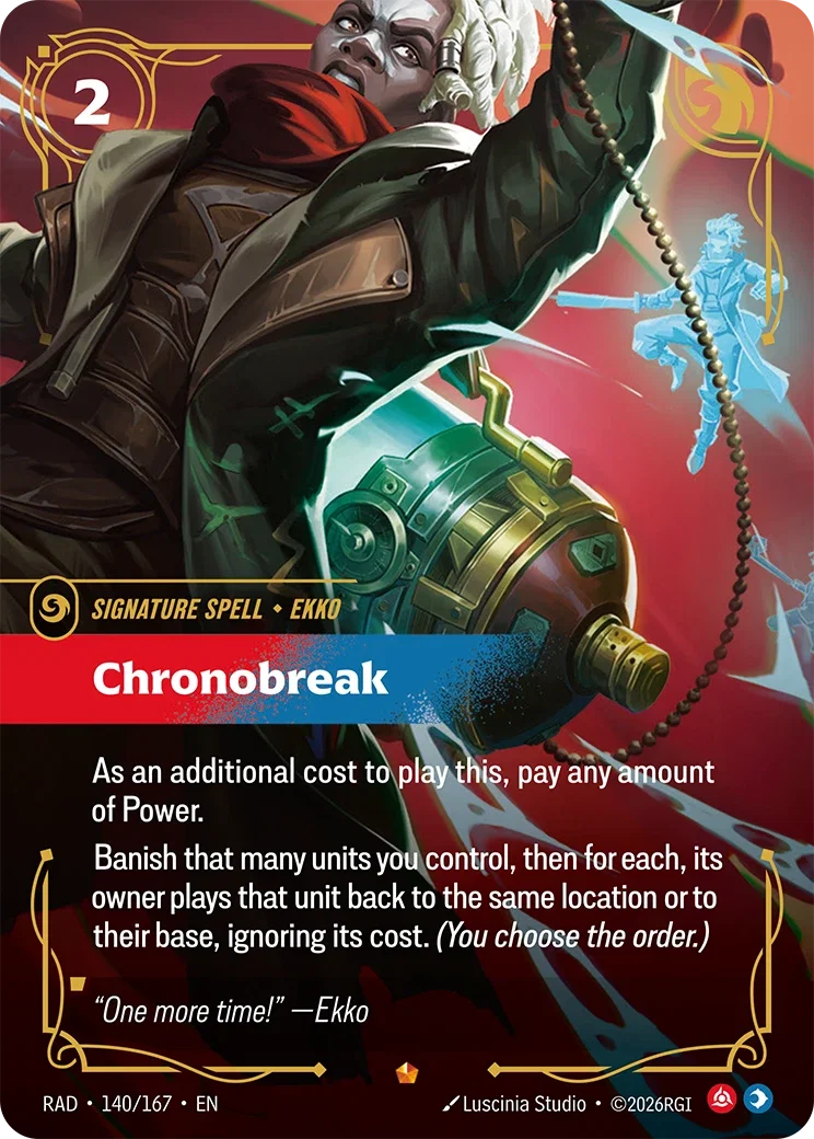 Chronobreak - 140/167 (RAD) Epic