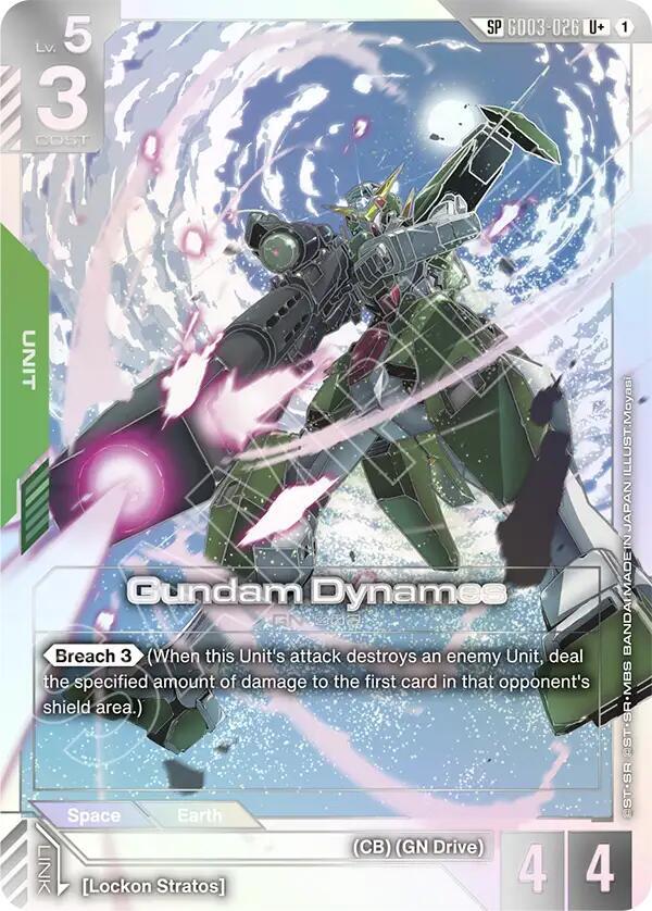 Gundam Dynames - GD03-026 (GD04) Near Mint (SP) (U+)