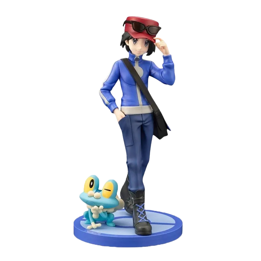 Pokemon: Calem with Froakie ARTFX J STATUE