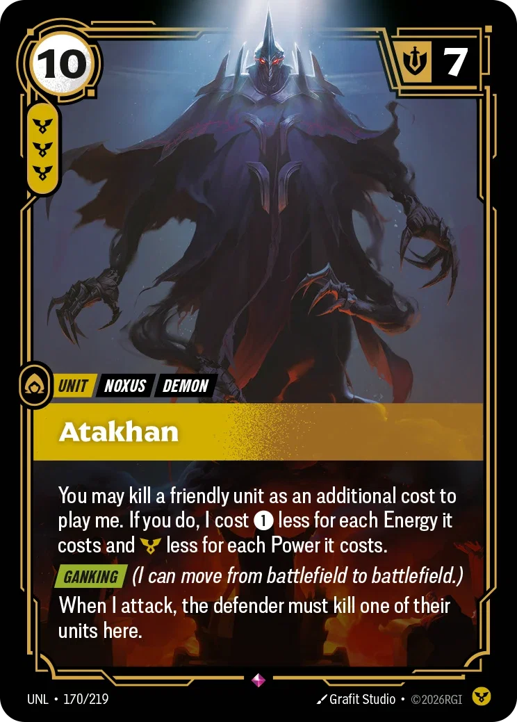 Atakhan - 170/219 (UNL) Rare