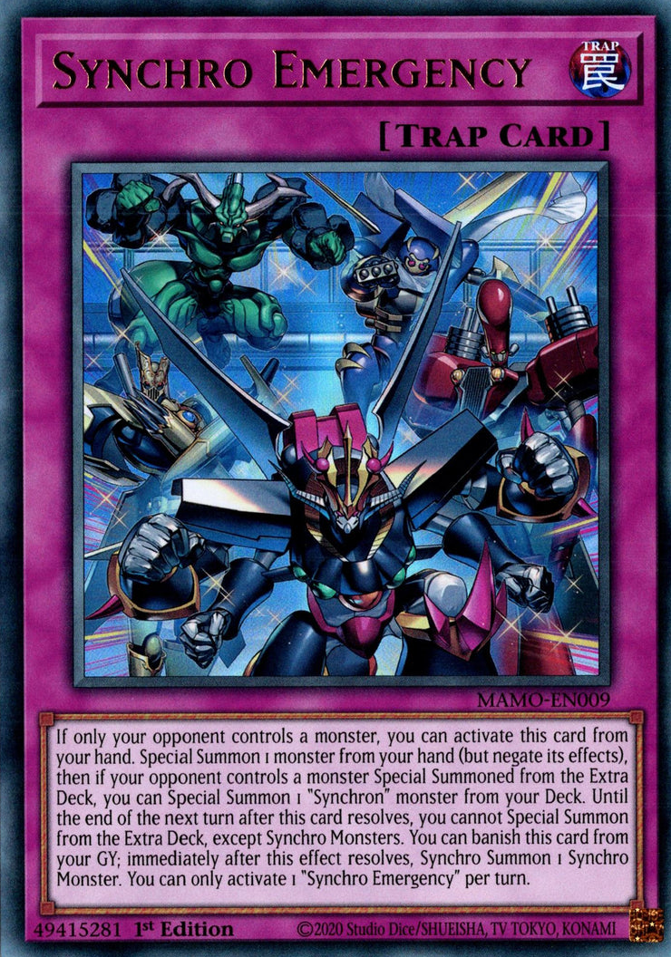 Synchro Emergency (MAMO-EN009)