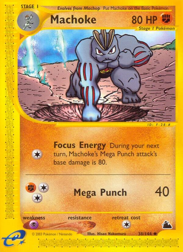 Machoke - 38/144 Uncommon - Near Mint