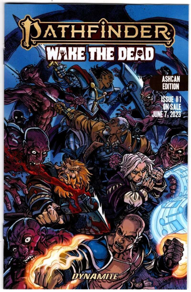 PROMO PATHFINDER WAKE THE DEAD #1 ASHCAN