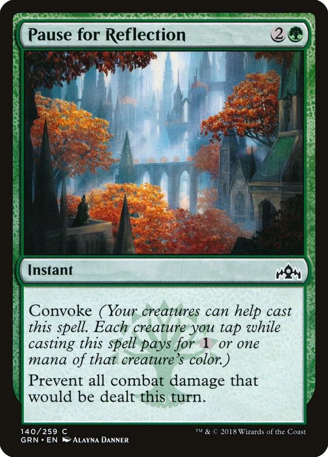 Pause for Reflection (GRN-C)