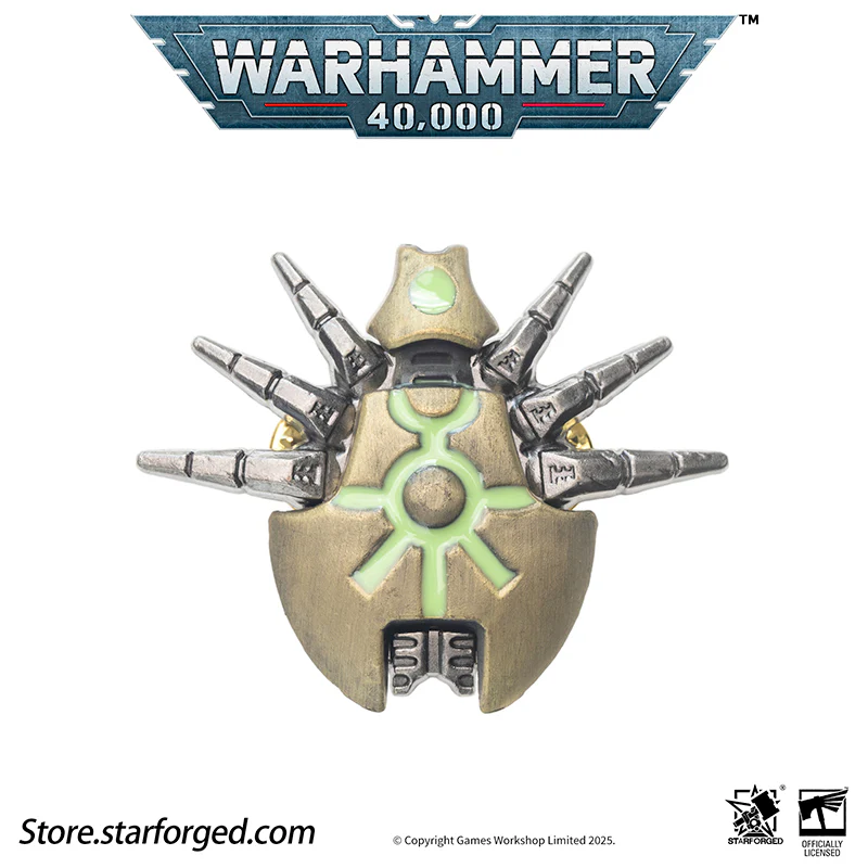Starforged: Warhammer 40K - Xenos Faction Pin Collection - Necrons