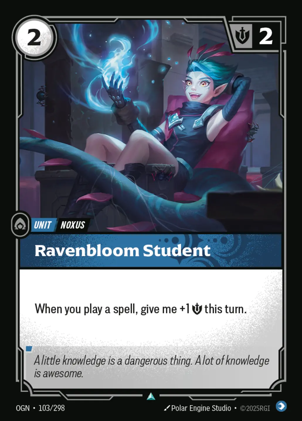 Ravenbloom Student - 103/298 (OGN) Uncommon