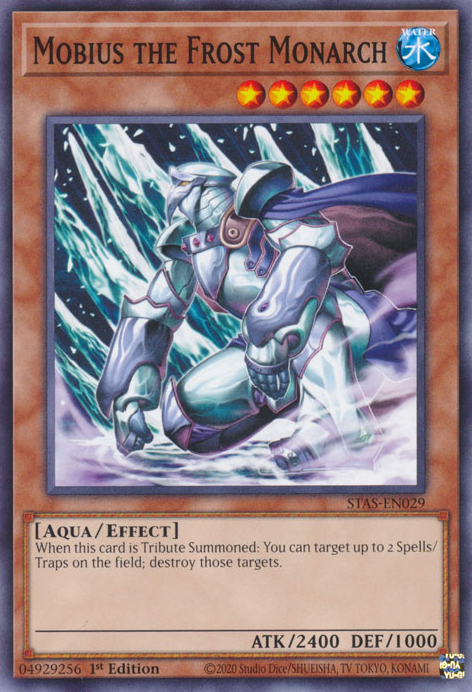 Mobius the Frost Monarch (STAS-EN029) Common - Near Mint 1st Edition