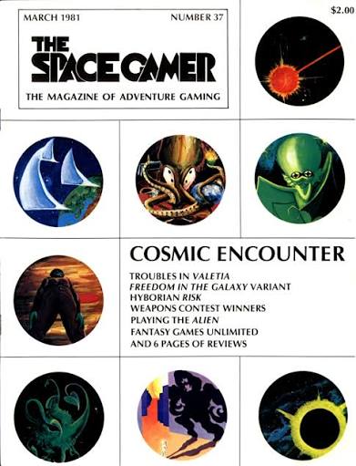Steve Jackson Games: The Space Gamer Magazine #37, 55, 68, 69, 72, 74 (USED) Bundle