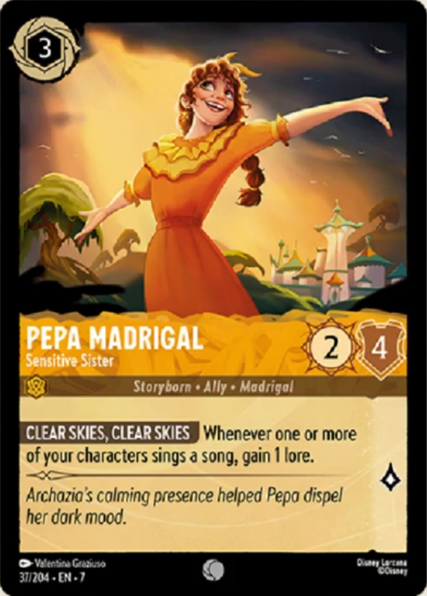 Pepa Madrigal - Sensitive Sister (Archazia's Island - 037/204) Common