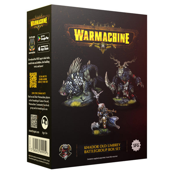 Warmachine MKIV (STEIKKDR210): Khador Old Umbrey - Battlegroup Box