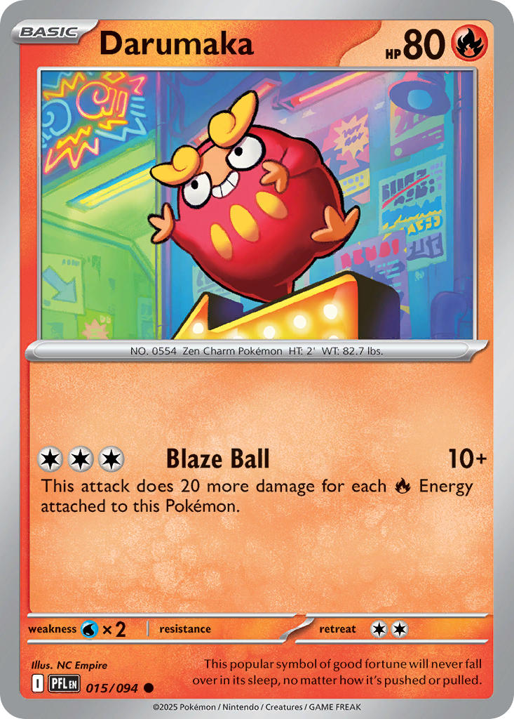 Darumaka - 015/094 (PFL) Common