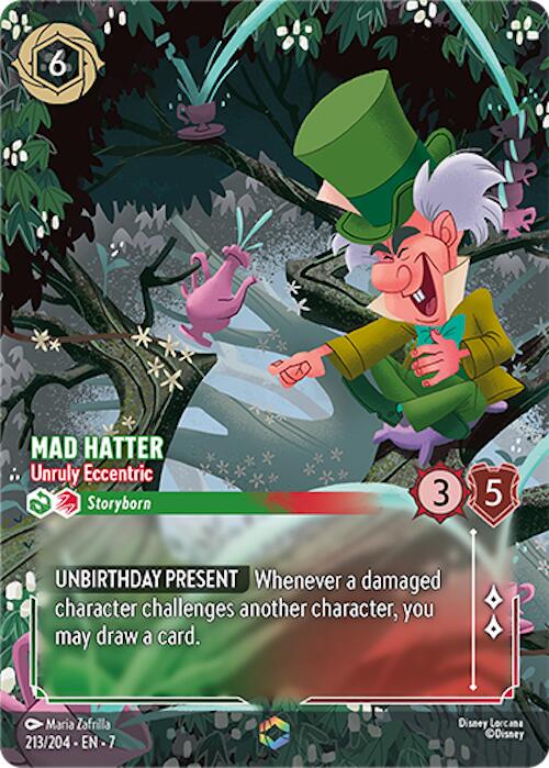Mad Hatter - Unruly Eccentric (Archazia's Island - 213/204) Enchanted