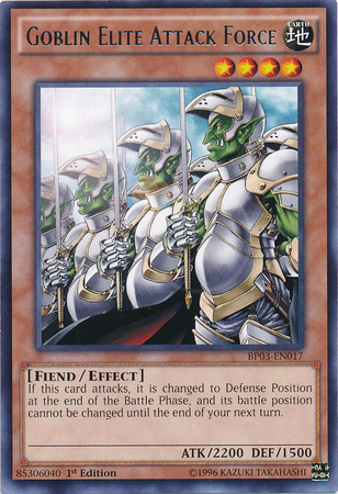 Goblin Elite Attack Force (BP03-EN017) Rare - Near Mint 1st Edition