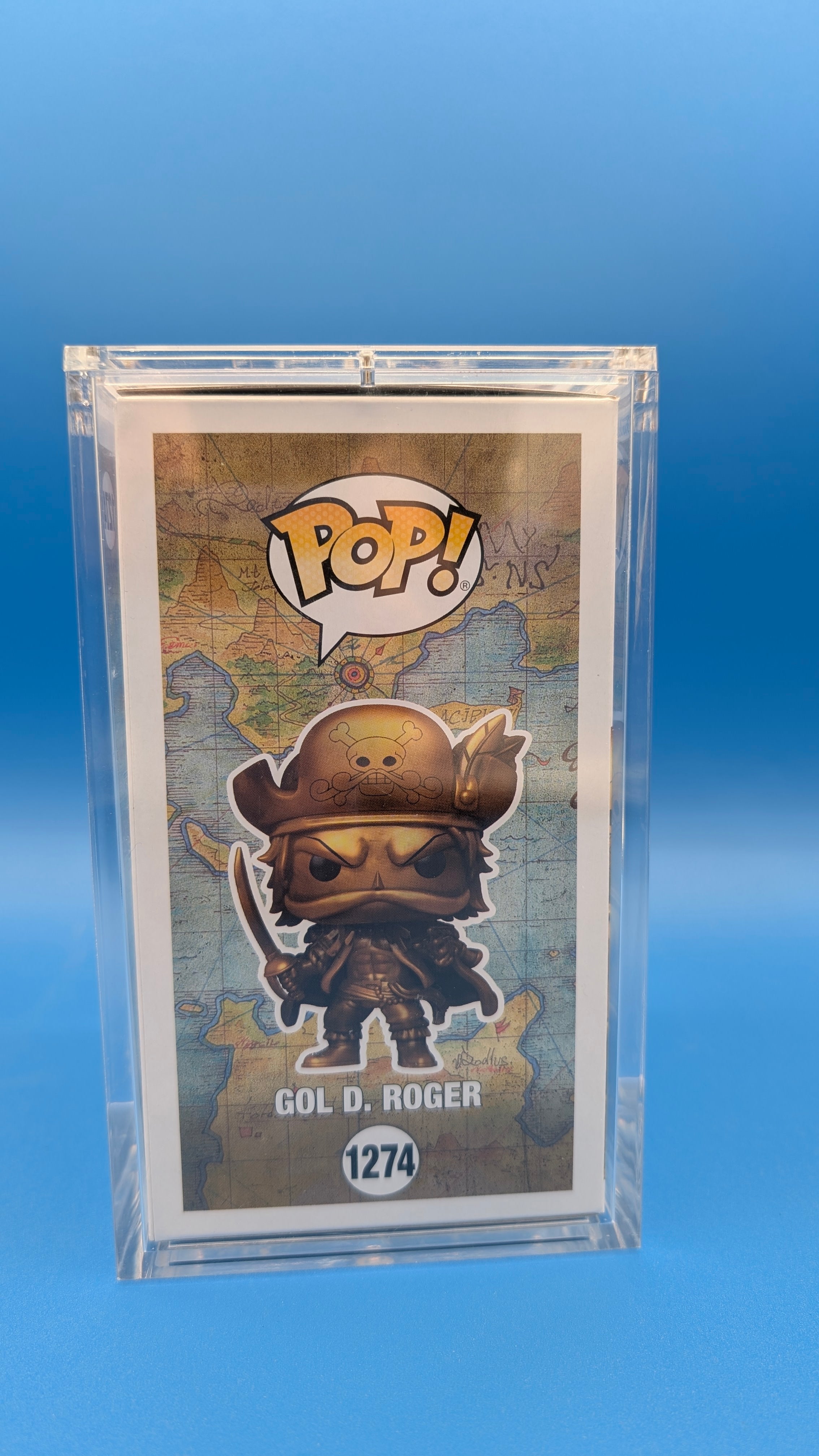 POP Figure: One Piece #1274- Gol D. Roger (2024 Funtastic Voyage) (3400 PCS Show Edition) (Gold)