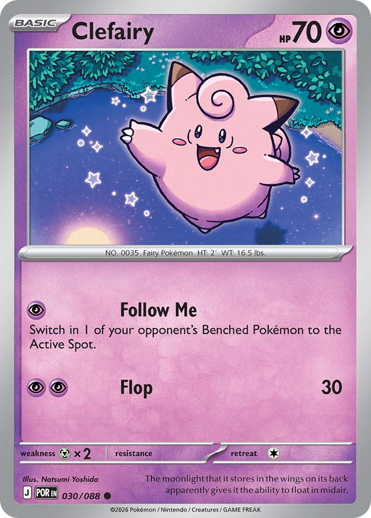 Clefairy - 030/088 (POR) Common