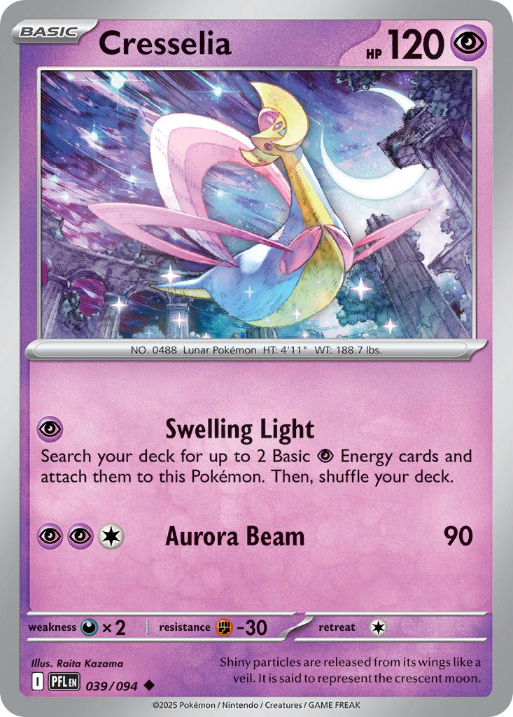 Cresselia - 039/094 (PFL) Uncommon