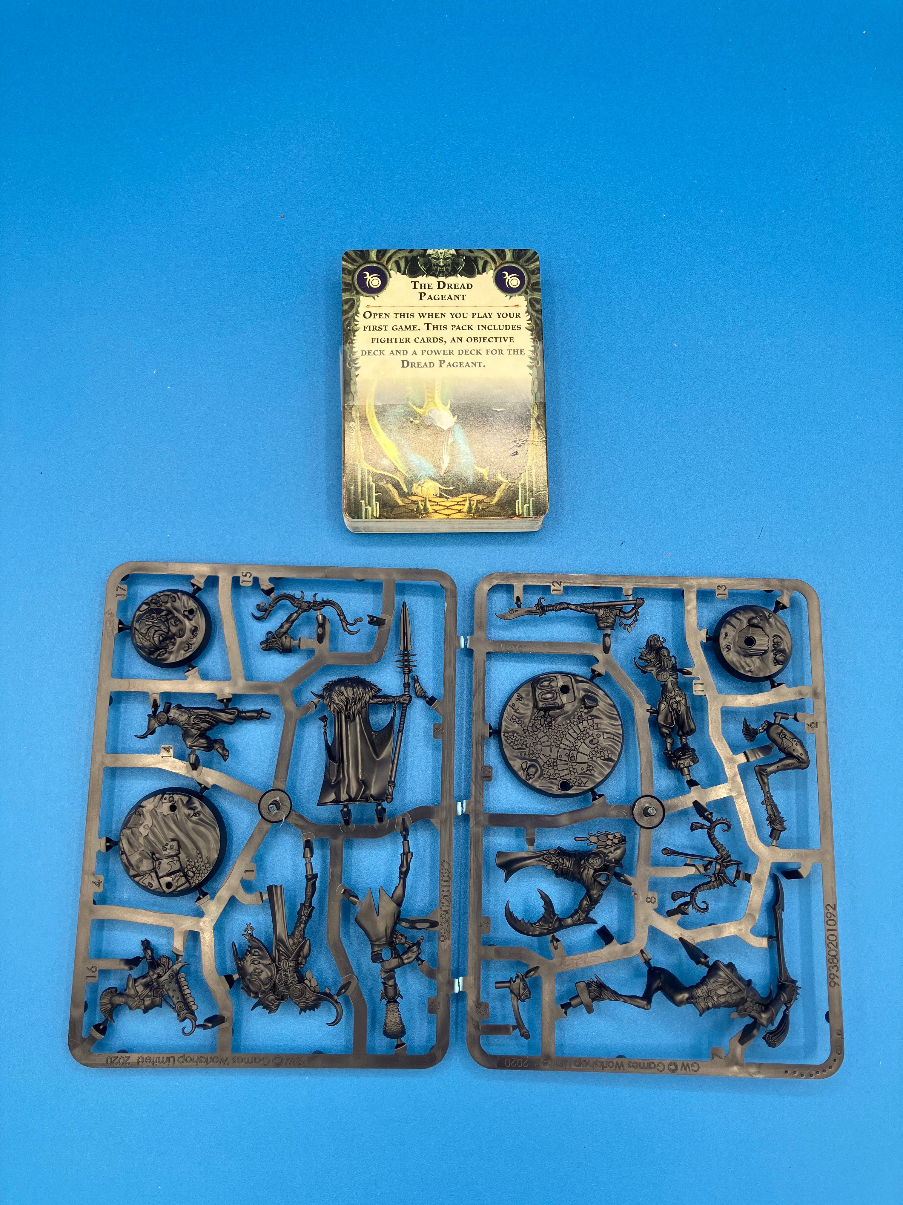 Warhammer Underworlds: Direchasm - The Dread Pageant (USED) (On Sprue) Lot 1