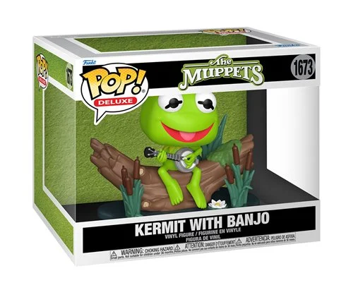 POP Figure Deluxe: Muppets #1673 - Kermit with Banjo