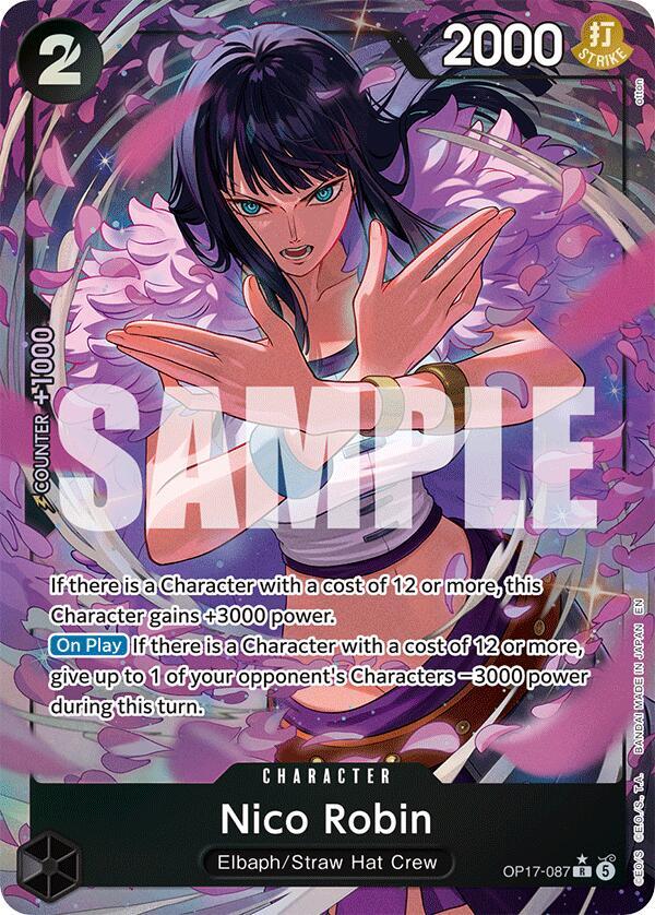 Nico Robin - OP17-087 (OP17) Alternate Art R - Near Mint