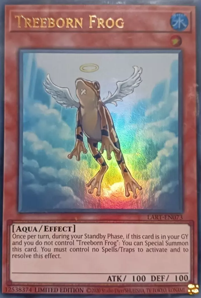 yugioh frog cards Treeborn Frog (LART-EN073) Ultra Rare