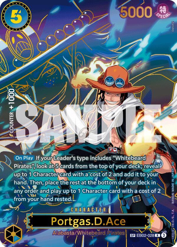 Portgas.D.Ace - (EB02-028 SP)