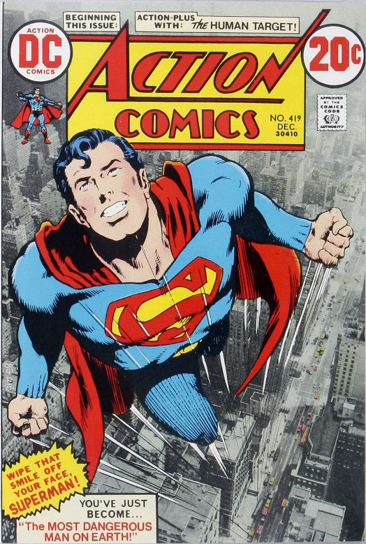 ACTION COMICS (1938 Series) #419 (4.0) 1st App Human Target