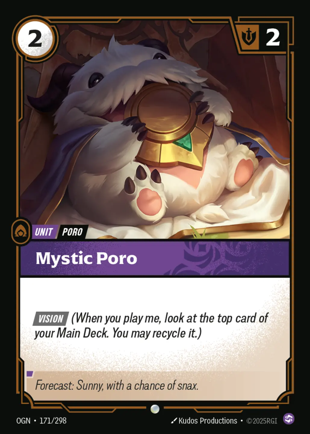 Mystic Poro - 171/298 (OGN) Common