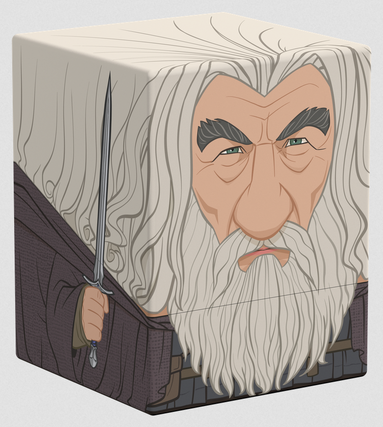 Ultimate Guard: Squaroes - 100+ Deckbox: Hobbit - Gandalf the Grey