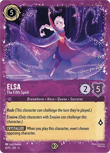 Elsa - The Fifth Spirit (DLPC 6/P3) Promo - Near Mint