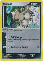 Nuzleaf - 039/100 (CG) Unommon - Reverse Holo (Stamped) Light Play