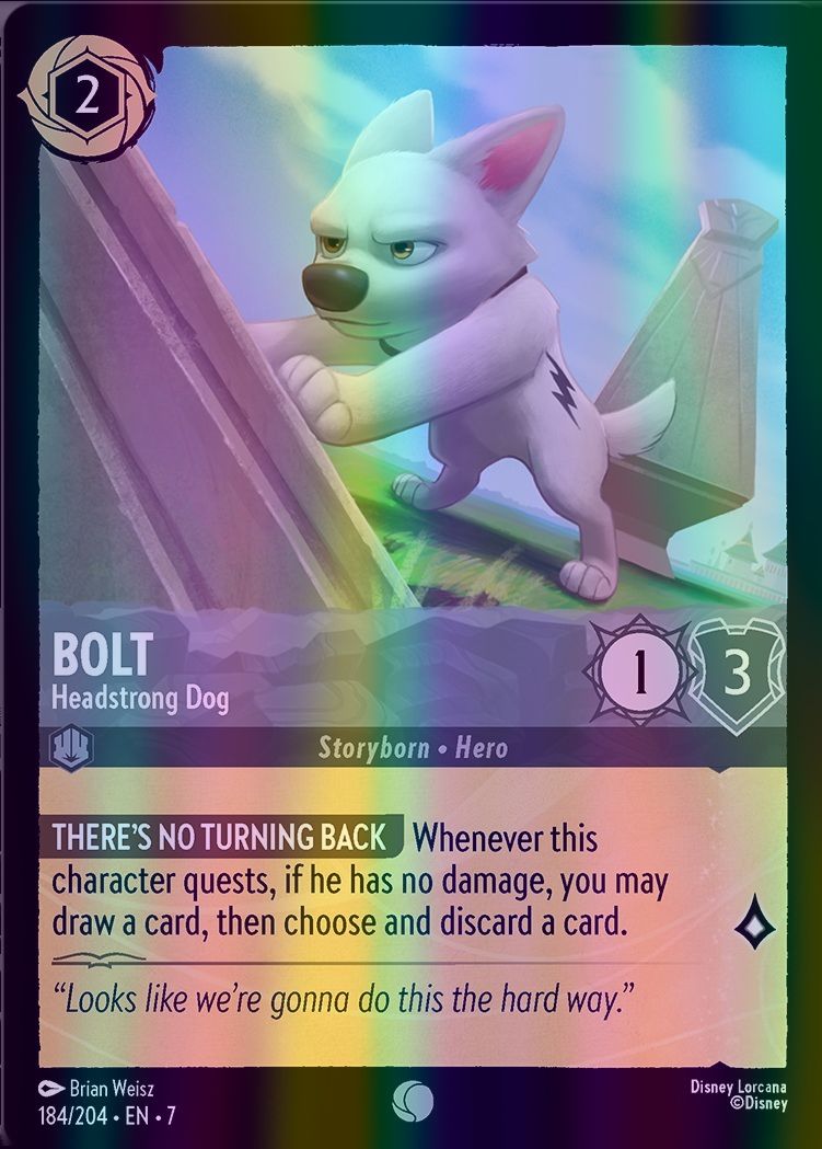Bolt - Headstrong Dog (Archazia's Island - 184/204) Common