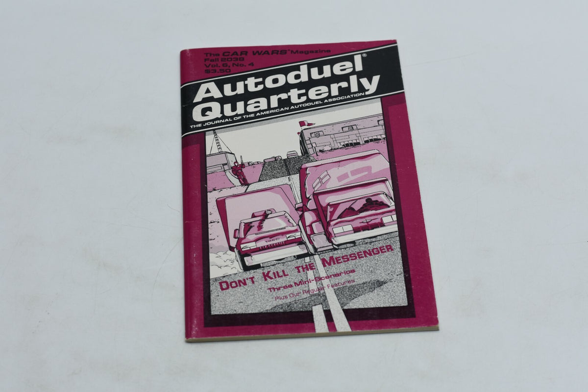 Car Wars: Autoduel Quarterly (Vol 1-6 All Issues) Bundle (USED)