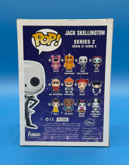 POP Figure: Disney #0015 Nightmare Before Christmas - Jack Skellington (Disney Store Exclusive) (Box Damage)