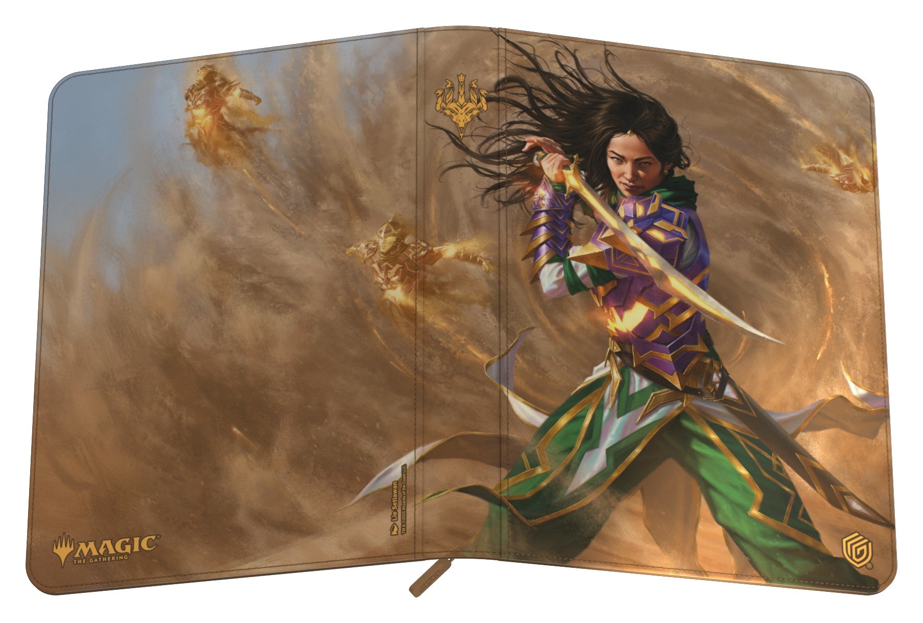 Ultimate Guard: Zipfolio 360 18-Pocket XenoSkin - MTG: Dragonstorm - Descendant of Storms