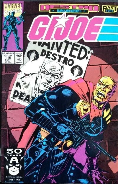 G.I. Joe: A Real American Hero (1982 Series) #116-119 (9.4) Destro: Search and Destroy Comic Bundle