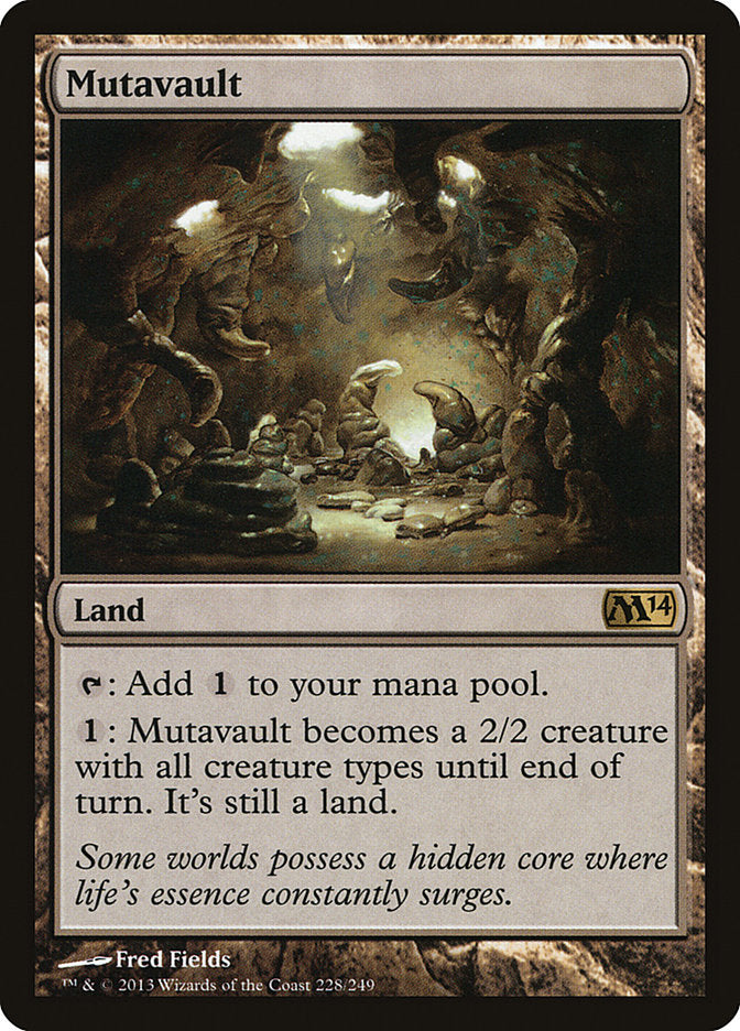 Mutavault (M14-R) Heavy Play
